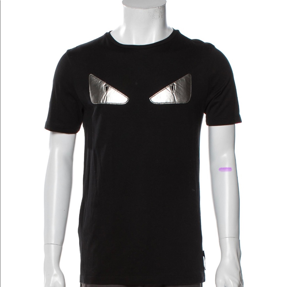 Graphic print Crew Neck  T-shirt fendi